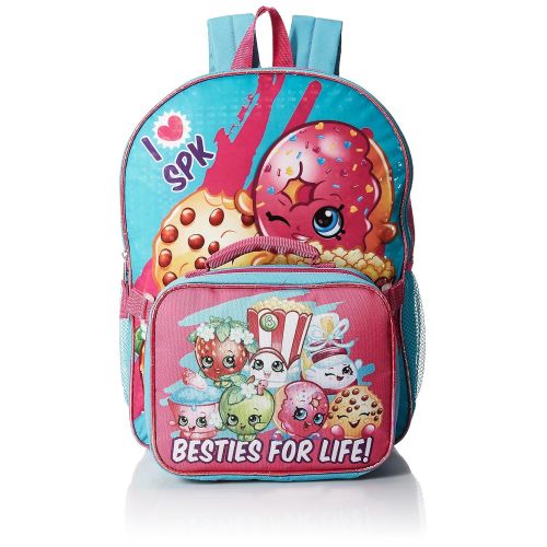  Shopkins Besties for Life 16 Backpack with Lunch bag