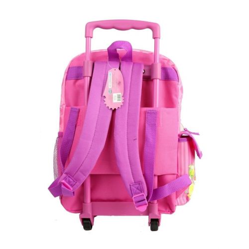  Shopkins 16 GIRLS KIDS LARGE ROLLING BACKPACK Plus LUNCH BAG