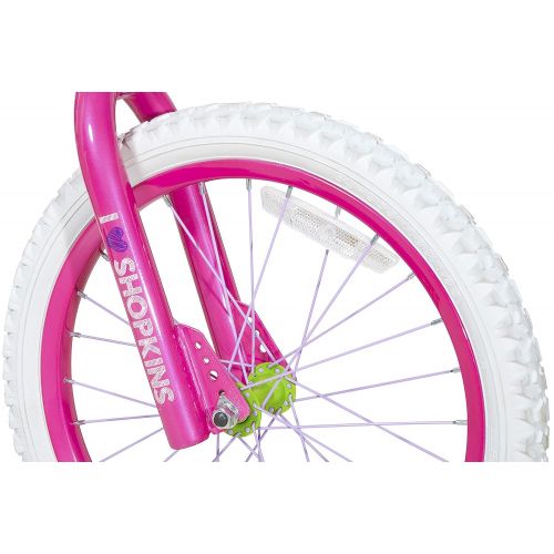  Dynacraft Shopkins Girls Street Bike 18, PurplePinkGreenWhite