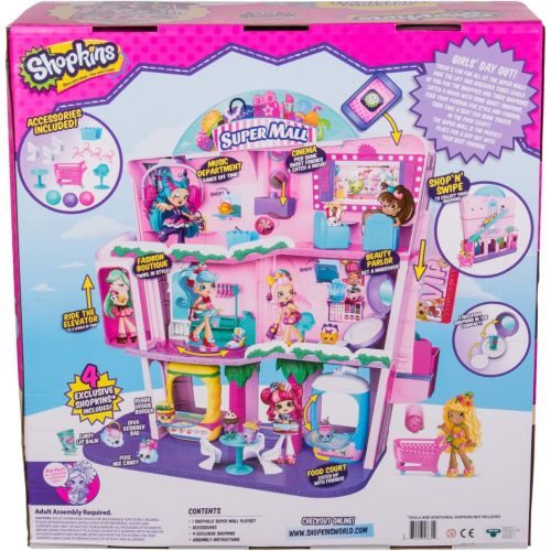  Shopkins Shoppies Shopville Super Mall