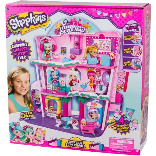  Shopkins Shoppies Shopville Super Mall