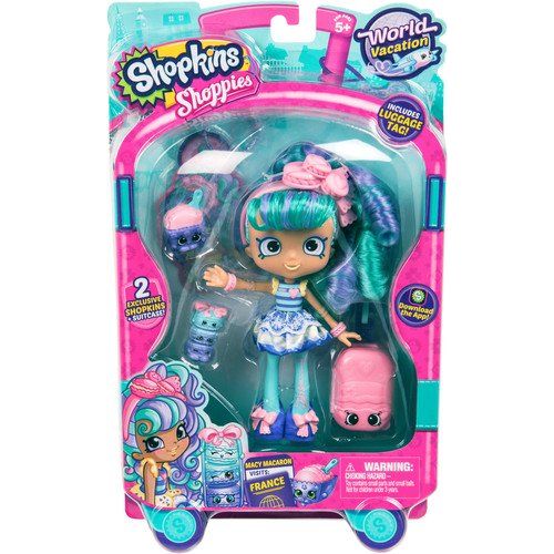  Shopkins World Vacation (Europe) Shoppies Doll - Macy Macaron