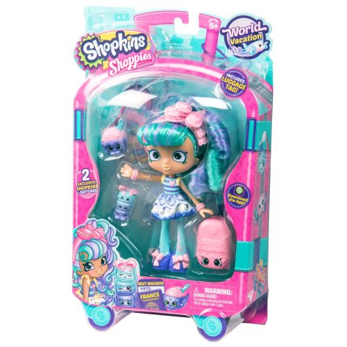  Shopkins World Vacation (Europe) Shoppies Doll - Macy Macaron