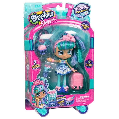  Shopkins World Vacation (Europe) Shoppies Doll - Macy Macaron