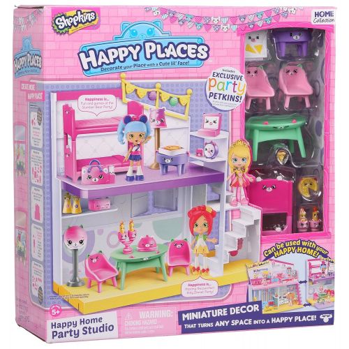  Shopkins Happy Places Happy Home Party Studio Playset