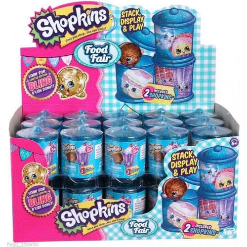  Shopkins Food Fair Candy Jar Case of 30