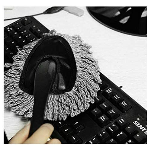  Shopping GD Multi-functional Car Duster Cleaning Dirt Dust Clean Brush Dusting Tool Mop Gray car cleaning products Brand New