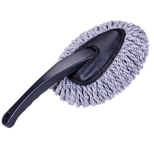  Shopping GD Multi-functional Car Duster Cleaning Dirt Dust Clean Brush Dusting Tool Mop Gray car cleaning products Brand New