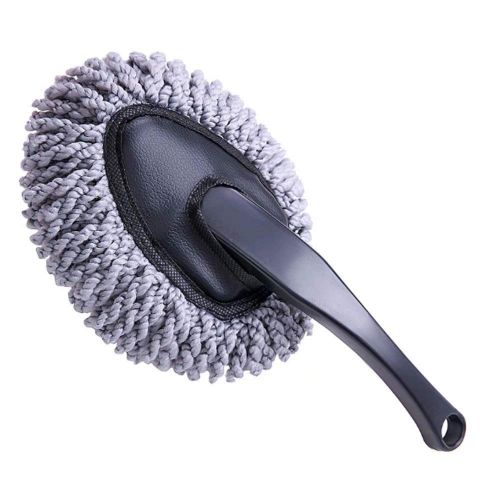  Shopping GD Multi-functional Car Duster Cleaning Dirt Dust Clean Brush Dusting Tool Mop Gray car cleaning products Brand New