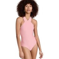 Shoshanna Women's Standard High Neck One Piece