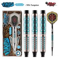 Shot! Darts Viking Drakkar-Soft Tip Dart Set-Back Weighted-90% Tungsten Barrels