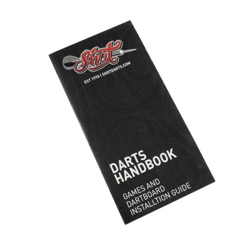 Shot! Darts Outlaw Tournament Dartboard and Surround Set-Steel Tip Dart and Board Surround Bundle
