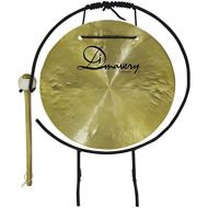 [아마존베스트]Showking Gong Thunder, Copper, 25cm, with and Beater Effect Doorbell 25Inch/China Gong with Stand and Walking Stick StandKlangbeisser