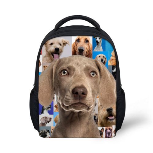  Showudesigns Kids Backpacks School Bags Toddler Boys Girls Book Daypacks Weimaraner Print