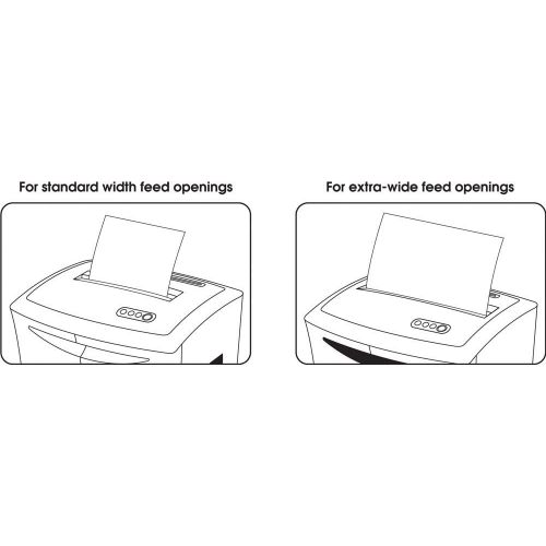  [아마존베스트]BOXIS Shredcare Paper Shredder Lubricant Sheets SCLL12 S (Pack of 12) 8.5 x 11