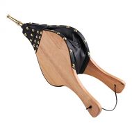 Shuanghua Wooden Bellows, Natural Hand Blower for Grill Fireplace, Bellows for Wood Stove/fire Pit, Fire Blower with Hanging Strap, Manual Air Blower for Outdoor Camping BBQ Chimney Cooking