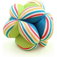 Shumee Colorful Plush Fabric Ball| Baby Textured Ball, Baby Fabric Plush Stuffed Ball Toys, Montessori Soft Ball Toys | Developmental Clutch with Rattle, Infant/Babies | Newborn Gift