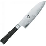 Shun Classic 7 inch Santoku Knife, Handcrafted in Japan, DM0702