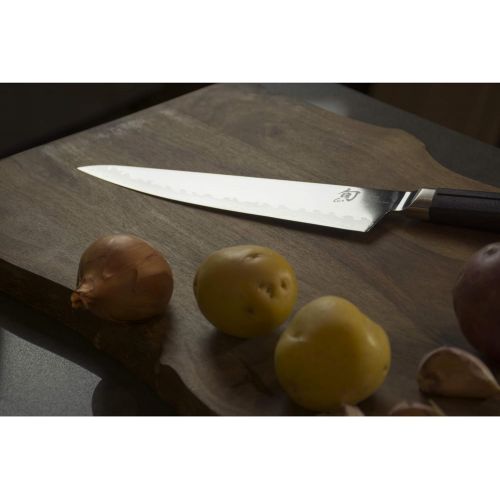  Shun Cutlery Sora Chefs Knife 8”, Gyuto-Style Kitchen Knife, Ideal for All-Around Food Preparation, Authentic, Handcrafted Japanese Knife, Professional Chef Knife