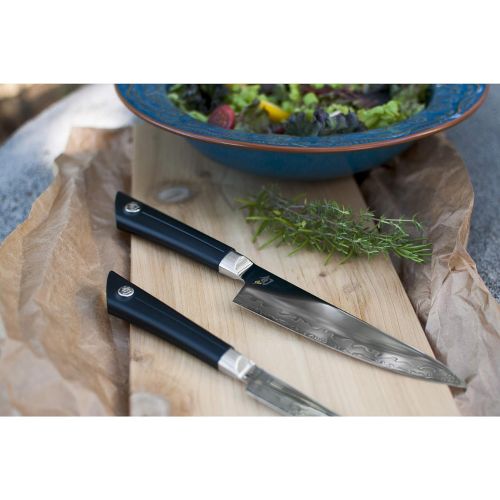  [아마존베스트]Shun Sora 6 Inch Chef’s Knife with 16-Degree, Double-Bevel Composite Blade Technology Traditional Japanese Handle Design is Lightweight, Black