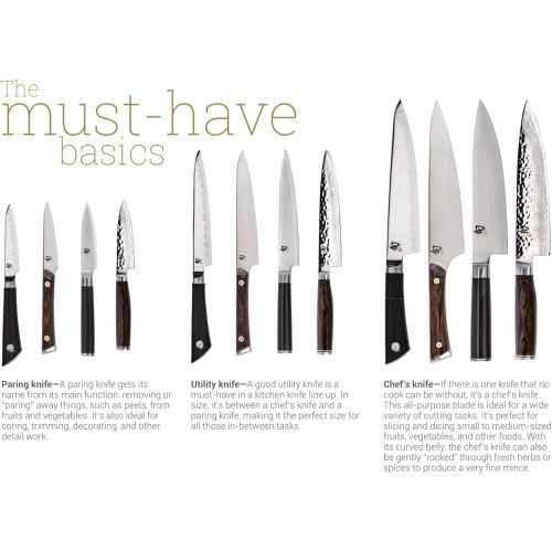  Shun TDMS0400 Premier 4-Piece Steak Knife Set