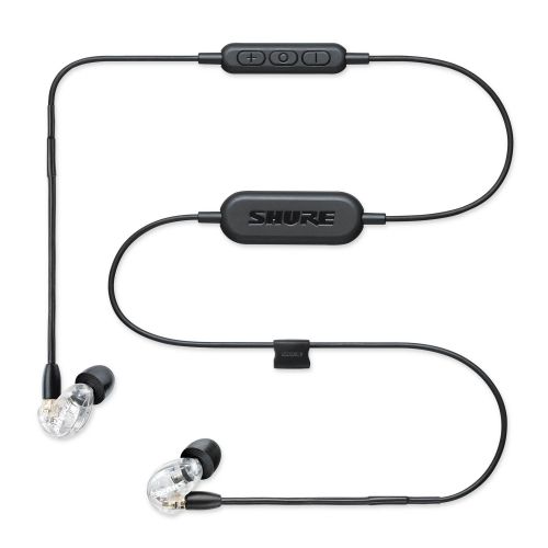 Shure SE215-CL-BT1 Sound Isolating Ear Bud Headphones Bluetooth Earphones Clear