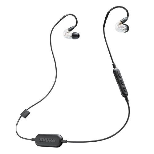  Shure SE215-CL-BT1 Sound Isolating Ear Bud Headphones Bluetooth Earphones Clear