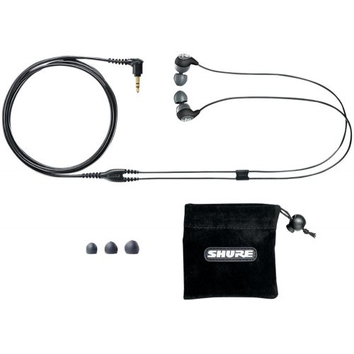 Shure SE112 Sound Isolating Earbuds - Gray