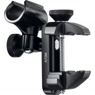 Shure},description:The Shure A75M Universal Mic Mount dual-jaw, quick release design offers easy mounting to drums, percussion, drum hardware, and stands. The A75M has almost infin