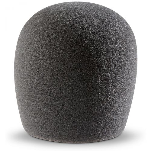  Shure},description:Foam windscreen fits larger Shure ball-end microphones, such as the SM48, SM58, Beta 58A, or 565SD. Gray.