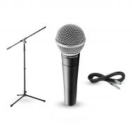 Shure},description:The Shure SM58 mic is legendary for its uncanny ability to withstand abuse that would destroy any other microphone. The Shure SM58 has not only helped to define