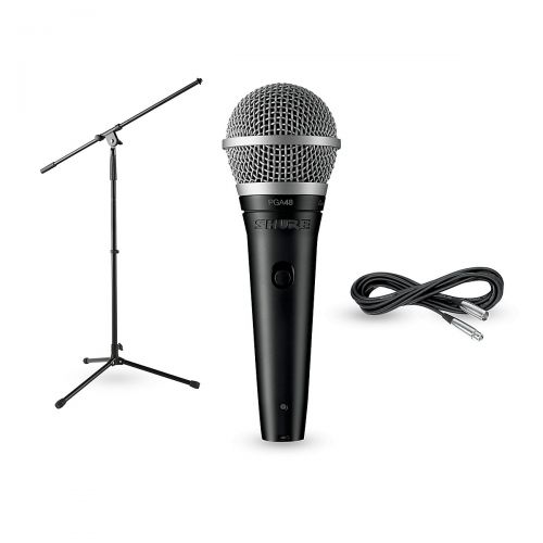  Shure},description:The PGA48 is tuned specifically for vocal applications, with a smooth, extended frequency range and a cardioid pattern. Its dynamic cartridge has a simple, rugge