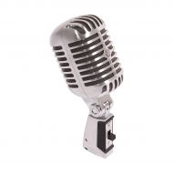Shure},description:An unmistakable stage icon for 70 years, the Shure 55SH Series II Unidyne Vocal Microphone features a signature satin chrome-plated die-cast casing for pure vint