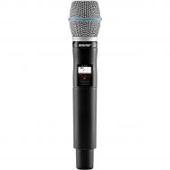 Shure},description:With an interchangeable BETA87C microphone cartridge, the QLXD2BETA87C Handheld Wireless Microphone Transmitter is ideal for wireless vocals in presentation spa