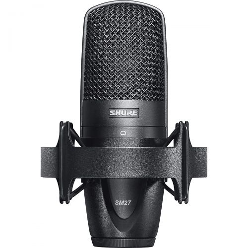  Shure},description:With an incredible maximum SPL (sound pressure level) rating of 152dB, a very low noise floor (9.5dB), and pristine 20-20,000Hz response, the Shure SM27 cardioid