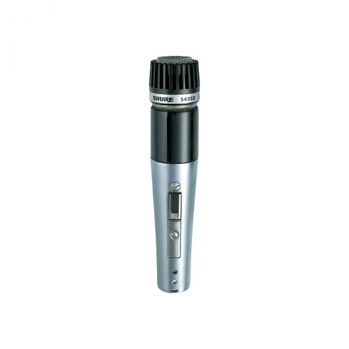  Shure},description:The UNIDYNE III Model 545SD is a dual-impedance, unidirectional, dynamic microphone. Shipped connected for low-impedance operation, the mic features a silent mag