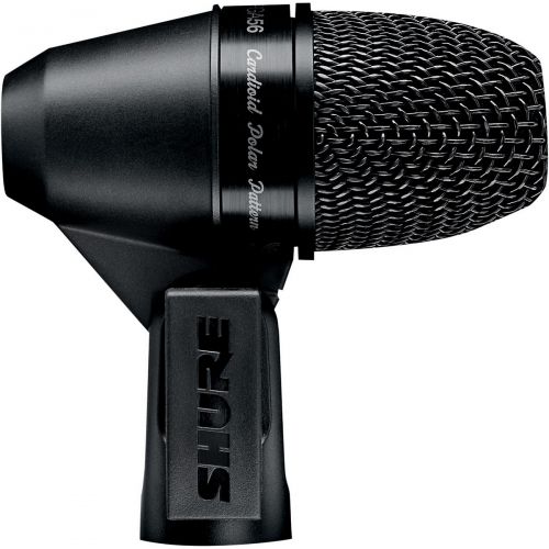  Shure},description:The PGA56 is a professional quality snare  tom microphone with an updated industrial design that features a black metallic finish and grille offering an unobtru