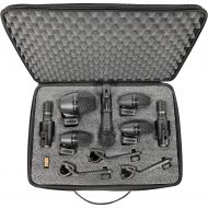 Shure},description:This affordable drum microphone kit includes a total of seven PG ALTA Series microphones, seven XLR microphone cables, three drum mounts and a hard-shell carryin