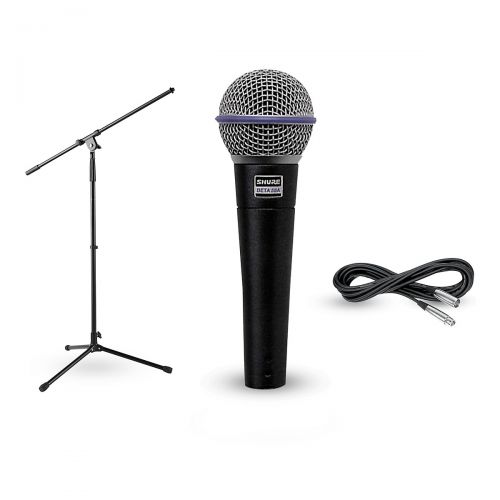  Shure},description:If you want your vocals to be heard, the Shure Beta 58A Mic is built to make it happen. Its a high-output, supercardioid dynamic microphone designed for professi