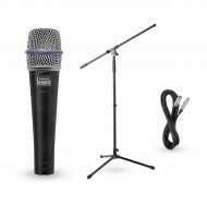 Shure},description:This special mic package gives you the Shure Beta 57A dynamic microphone, an ideal choice for a performer desiring a versatile, affordable microphone. It also co