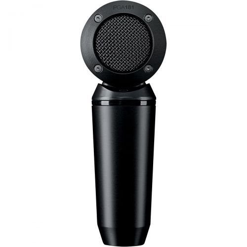  Shure},description:The PGA181 is a professional quality instrument microphone with an updated industrial design that features a black metallic finish and grille offering an unobtru