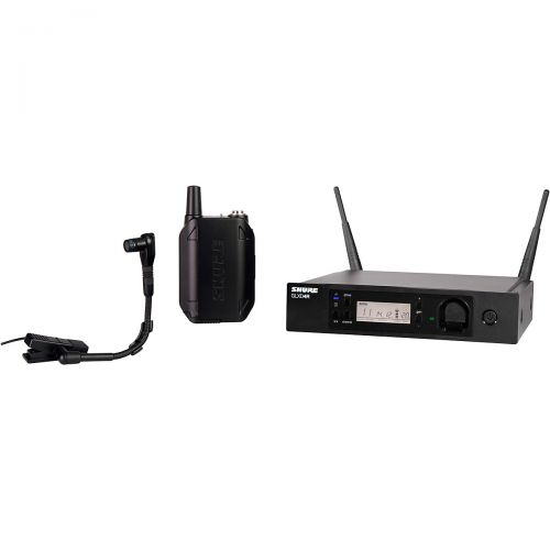  Shure GLXD14R Advanced Wireless System with BETA98H/C Instrument Microphone Band 1 Black