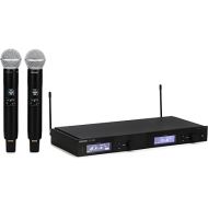 Shure Dual Channel Wireless Microphone System with 2 SM58 Handheld Mics, SLXD24D/SM58-G58