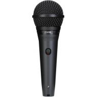 Shure PGA58 Dynamic Microphone - Handheld Mic for Vocals with Cardioid Pick-up Pattern, Discrete On/Off Switch, 3-pin XLR Connector, 15' XLR-to-QTR Cable, Stand Adapter and Zipper Pouch (PGA58-QTR)