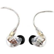 Shure SE535-CL Professional Sound Isolating Earphones, High Definition Sound + Natural Bass, Three Drivers, In-Ear Fit, Detachable Cable, Durable Quality - Clear