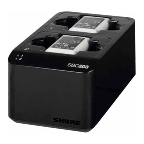  Shure SBC203-US Dual Docking Station for SLXD Transmitters and SB903 Battery