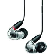Shure AONIC 5 Wired Sound Isolating Earbuds, High Definition Sound + Natural Bass, Three Drivers, Secure In-Ear Fit, Detachable Cable, Durable Quality, Compatible with Apple & Android Devices - Clear