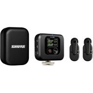 Shure MoveMic Two Kit - Pro Wireless Lavalier Microphones with Camera Receiver for DSLRs, iPhone, Android, Mac & PC, 2 Bluetooth Mini Mics, 24 Hours Charge, IPX4, Portable Clip Lavs (MV-TWO-KIT-Z7)