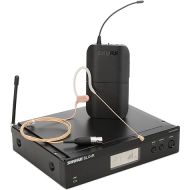 Shure BLX14R/MX53 UHF Wireless Microphone System - Perfect for Broadcast, Church, Presentations - 14-Hour Battery Life, 300 ft Range | MX153 Headset Mic, Single Channel Rack Mount Receiver | H9 Band