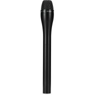 Shure SM63LB Omnidirectional Dynamic Vocal Microphone with 23cm Handle for Handheld Applications On-Stage and in Broadcast, Recording, and TV Studios, 3-pin XLR Connector - Black (SM63LB)